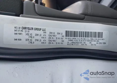 2011 Jeep Grand Cherokee Laredo из США, поврежденный, VIN 1J4RR4GG7BC617575